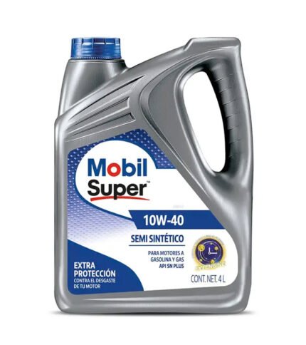 MOBIL SUPER 10W40 SEMI SINTÉTICO - Aceite de Motor - Galón 4 LT